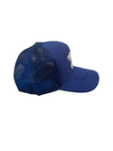 Blue trucker hat