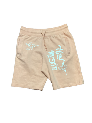 Peach comfy shorts