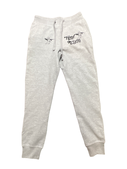 Gray unisex joggers