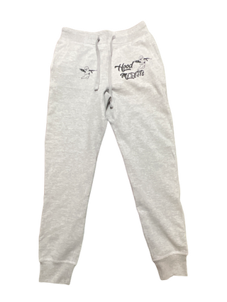 Gray unisex joggers